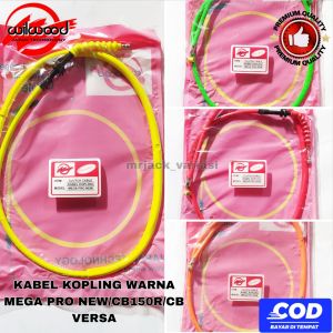Kabel Kopling Megapro New/CB 150R/CB Versa Wilwood warna Red/Green/Orange/Yellow