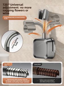 SHENYUAN | Suction Cup Shower Arm Bracket No Drilling Adjustable Mobile Bathroom Universal Fixing Tool