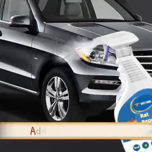 Car engine rodent repellent spray Protection against damage to the line Long-lasting effect These products stimulate the olfactory system of rodents causing them discomfort and prompting them to flee. They are relatively environmentally friendly.