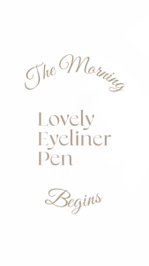XI XIU Lovely Eyeliner Pen Morning Coffee Combo | Waterproof Smudgeproof | Bundling 2in1