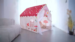 【SG】Kids Play Tent Princess Castle Tent for Girls Fairy Play Tents Portable Playhouse160*100*128cm