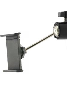 Invisible Strong Adhesive Dual Ball Head Cabinet Mobile Phone Stand Bedside Lazy Bracket Bathroom Kitchen Desktop Wall Toilet