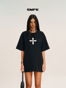 SMFK | Vintage Oversized Short Sleeve T-Shirt