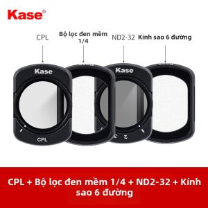 Kase | Kính lọc CPL ND Black Mist từ tính cho DJI Osmo Pocket 4/3