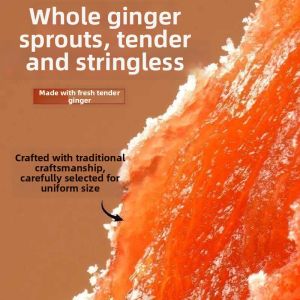 Convenient Ready-to-Eat Red Sugar Ginger Slices Tonic