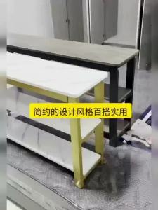 Tv Console Cabinet High TV Cabinet Wood TV Rack Cabinet TV Display Cabinet New round Corner Floor Small Apartment Simple Steel Wood 电视柜