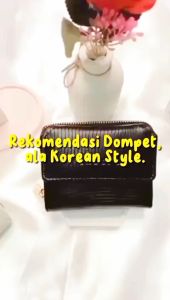 Dompet Wanita AksaraElin / Dompet Lipat Kartu Wanita Dengan Slot Koin