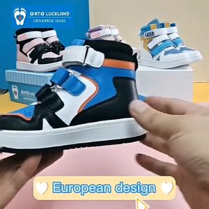 Ortoluckland Children's Sneakers: Orthopedic Shoes for Flat-Footed Toddlers