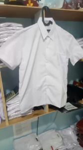 Kemeja Putih Lengan Pendek Polos Baju Seragam Sekolah SD SMP SMA SERAGAM KERJA Premium