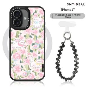 Smyideal | Magnetic Flower Cat Design Phone Case