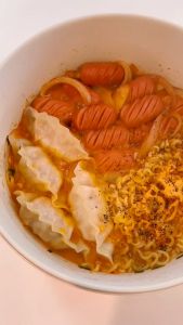 Bột Phô Mai Kem Rose dùng để làm sốt nấu Tokbokki Mì ý Mì trộn Pasta - Gói 100g - Tomato T&P