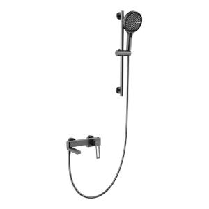 BANGPU | Gun Gray Square Shower Faucet Set