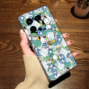 เคสโทรศัพท์มือถือแบบนิ่มใสสำหรับ VIVOiQOO15/13 รุ่นใหม่สำหรับผู้ชายและผู้หญิง ลายการ์ตูน ลายแมว ลายสัตว์ ลายดอกไม้ ลายดอกไม้ ลายดอกไม้