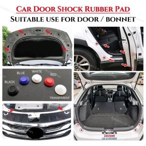 1pcs Car Door Shock Rubber Pad Sound Proof Protector Silicone Pad for Door / Bonnet