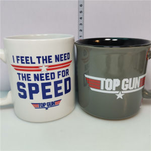 Cốc Cỡ Lớn Top Gun Cool Pilot Cốc Đựng Nước Bằng Gốm Sứ Có Họa Tiết Người Nổi Tiếng Cốc Đựng Nước Có Thể Dùng Để Uống Cà Phê