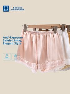 DIEANFEN | Ice Silk Anti-Exposure Loose Lace Short Shorts