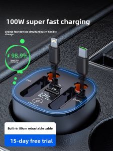 GALLOP | Fast Charging 100W Dual Output Car Charger