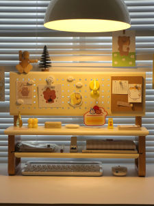 Cave Board Office Desk Surface Storage Rack No Drilling Vertical Heightening Organizer Shelf Metal Craft Special Shape Design