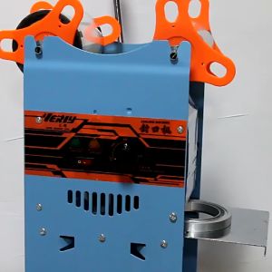 Electric Manual Cup Sealer Machine for 180mm Height & 95mm Cup Bubble Tea Cup Sealer Sealing Machine