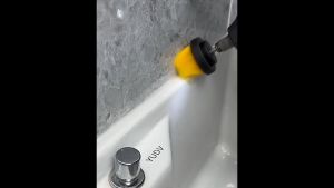 Bàn chải nhựa hình tròn hình nón cho máy bắt vít 1/4