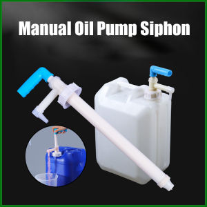 Manual Oil Pump Siphon Transfer Gas Oil Plastic Liquid Oil Pump Corrosion Resisting Car Oil Liquid Transfer Corrosion