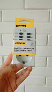 Timer Pengatur Waktu 16A Selected Times 15M30M60M2H4H dan 6H