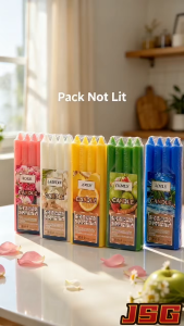 Scented Taper Candle Long Lasting Fragrance Multi‑Occasion for Home Party Festival & Worship Ritual