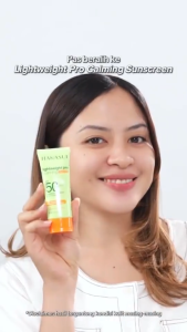 HANASUI Lightweight Pro Calming Sunscreen SPF 50 - Sunscreen Kulit Sensitif & Jerawat