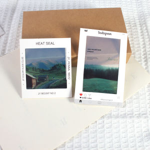 Film Reversal Frame INS Transparent Card Bookmark Instant Photo Print Graduation Day Gift Photo Clip for Film Cameras