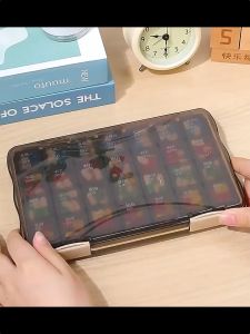 21/28 Slots Kotak Obat 7 Hari Tempat Obat Harian Weekly Tablet Holder Storage Pill Box