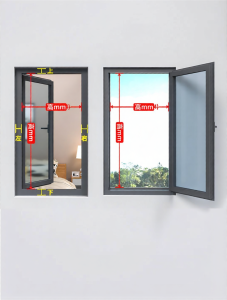 SONGYU | Security Invisible Protective Inward-opening Windows Mesh Netting