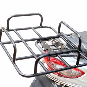 【READY STOCK】Cargo Rack Rear iron Adjustable Bike Rear Rack Waterproof Bicycle Rear Frame Multi-purpose Basket For Takeaway Delivery Quick