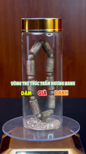 Vòng tay trầm hương trụ trúc banh cam cao cấp tự nhiên đeo tay nam nữ Trầm Hương Hà Xá