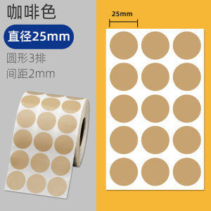 Nhiều Màu Sắc Chấm Dán Tròn Tự Dán Nhãn Viết Tay Kích Thước Nhỏ Chấm Thẻ Vòng Tròn Số Mã Hóa Đỏ Lớn Giấy Dán Ghi Chú