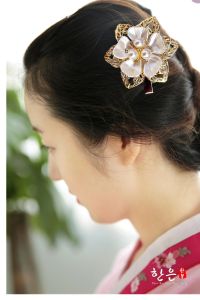 Cute Korean Ethnic Hair Accessories Girls Headwear Performance Props Hair Bands Braids Clips Flowers Childrens Fashion Accessories