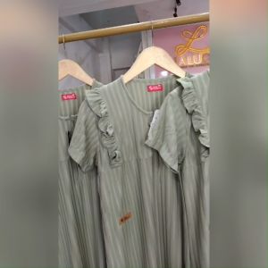 Jual Baju Fee Fashion Sofia Midi Dress Knitt Hornet Premium All Size