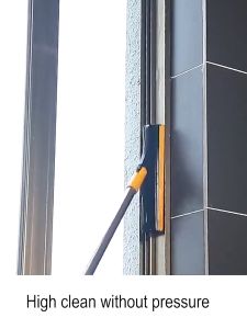 Washing Windows Crevice Brush 3in1 Cleaning Brush Bathroom Kitchen Floor Scrub Brushes With Long Handle