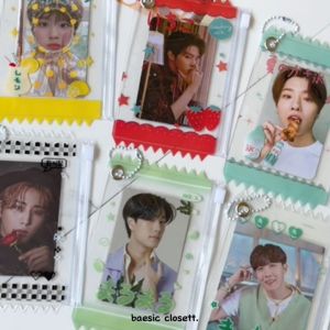 CAHOL ZIPLOCK PVC CANDY pouch photocard holder KPOP