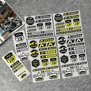 Reflective Motorcycle Stickers Klim Helmet Decal Decor Motorbike Scooter Locomotive Body Windshield Tail Box Accessories for BMW S1000R S1000RR M1000XR R1200GS R1250GS Adventure