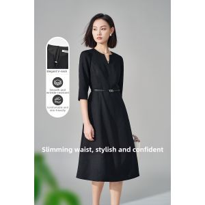 Misoshine | New Arrival Elegant Black Dress 5058