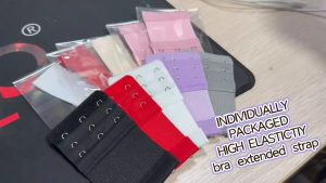 Bra Extender Strap 2&3Hooks 3Rows Multiple Colors Adjustable 14-16cm Underwear Bra Extension Buckle