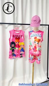 Kids jersey terno for girls2-7yrsold Molly