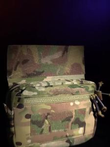 IDOGEAR Small Steel Scorpion Tactical Vest Universal Drop Pouch AVS JPC Abdominal Bag Miscellaneous Bag EDC Toolkit