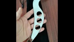 Stainless Steel Gua Sha Tool Manual Massage Scraping Board Body Shoulder Back Arm Leg Muscle Fascia Scraper