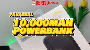 DERISO PAVAREAL Powerbank G05 Portable Polymer Powerbank with 10000mAh Battery Capacity
