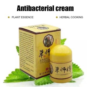 Caoshifu Antibacterial Ointment Cream treats skin infections like eczema psoriasis dermatitis rash antifungal & acne
