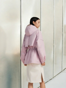 Guvet | Light Shell New Outdoor Hooded Waist-Cinched Down Jacket