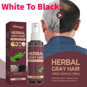 Hair Treatment Serum White To Black Color Men Women Hair Essence Natural Restore Hair Care Production Hair Tool