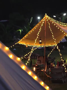 [CS]พร้อมส่ง🚗ไฟตกแต่งห้อง LED  ติดตั้งสะดวกสบาย USB/แบตเตอรี่ ความยาว 6 เมตร กันน้ำได้ แสงสีเหลืองอบอุ่นนุ่มนวล ใช้งานง่าย