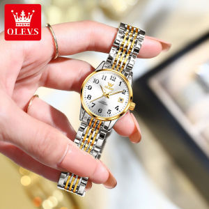 OLEVS | Elderly Womens Automatic Gold Waterproof Mechanical Watch